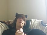 pussy boy pawing off