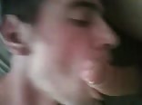 cocksucker enjoys a treat