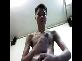 cute asian wank big dick