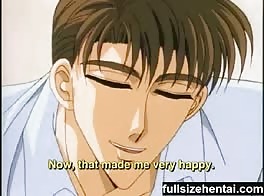 Hentai shy gay gets his first time