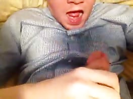 18 Dieter swallowing his cum