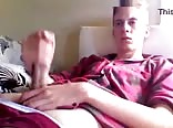 young blond masturbating
