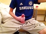 Awesome shooting splattering boy cum porn 