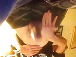 Hung young & shooting CUM.